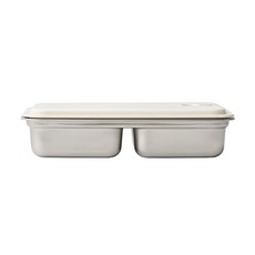 Bear 스텐 직장인 스팀 가열 보온도시락 밀프랩 런치박스, 1개, 도시락통 540ml 분리형