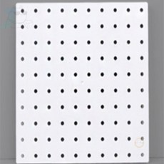 무지스토어 페그보드 타공판 타공보드, 흰색