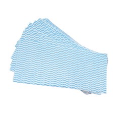 70G特厚款萬用抹布 30x60cm 不織布抹布 廚房清潔好幫手 吸水力強 乾濕兩用 輕鬆去除油污 讓居家環境煥然一新, 1個, 藍白條 50入/包, 50