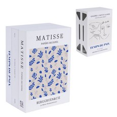 셋톱박스 공유기 정리함 오브제탭 책모양 멀티 수납 전선 케이블, 대형, 1개, 블루코랄세트