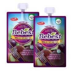 베베스트 아기 푸룬 주스, 70ml, 2개