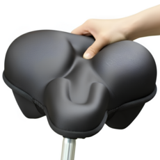 저스핏 자전거 안장 커버 실내용 실외용, 1개