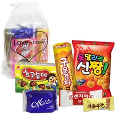 행복장바구니 과자세트, 45.행복주머니C, 1개