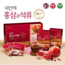 홍삼과석류, 3개, 1.5L