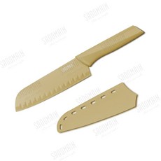 仙德曼 炫曜料理刀 KK603，露營專用刀具，輕巧鋒利，戶外料理好幫手, 沙色, 1個