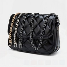 클러치백 크로스백 숄더 스트랩 패션끈 100cm 가방 리폼, 1개, 02가방체인100cm-실버