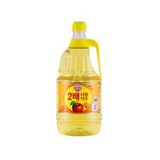 사과식초 양조식초 1EA, 1, 1.8L