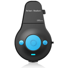 헬멧 블루투스 헤드셋 인터콤 다기능 오토바이 자동차 레코더 HD 방수 하프 헬멧 장거리 무선 5.4 블루투스 헤드셋, 하나, 파란색