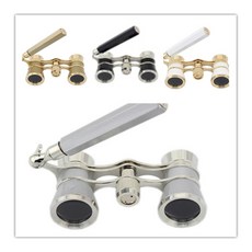 자체브랜드 오페라 관람 쌍안경 다이캐스팅 클래식 망원경, GS0700059D화이트