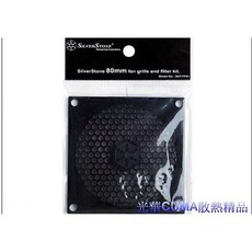 光華CUMA散熱精品*Silverstone (SST-FF81) 8X8 8公分風扇防塵網：有效防塵、簡易安裝、延長風扇壽命, 1個