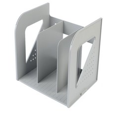 제이에스 3단 책꽂이 책꽂이칸막이, 다크그레이