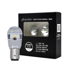 엑셀라이트 합법튜닝인증 LED PY21W 깜빡이등 방향지시등 시그널램프 (부하매칭 필수), LED PY21W 150도