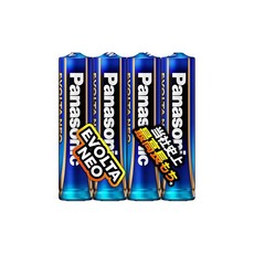 파나소닉 에볼타 NEO 단 4형 알칼리 건전지 4개 팩 LR03NJ/4SE, 1개, 1개입