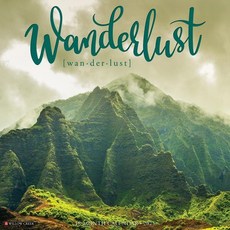 (英文圖書)Wanderlust 2026 12 X 12 Wall Calendar Spiral, Willow Creek Press Calendars, 英文, 螺旋裝訂