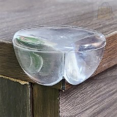 만보샵 1P 투명 원형 모서리 보호대 안전큐션, 소