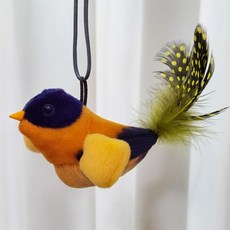 MAAH 고양이 터치하면 소리나는 새 장난감, 1개, 01. 딱새