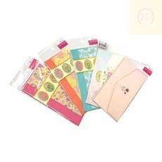 솔이월드 축하카드/고급디자인봉투 2매 1개입 우편봉투