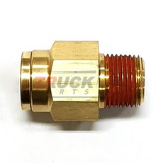 에어 커넥터 / 니플 / 호스 12.5mm / 나사선 17mm(3/8) / 일자 / 현대순정품 / 589337H950~1