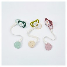 티지엠 치발기 노리개 젖꼭지 클립 홀더, 1개, 인디언핑크