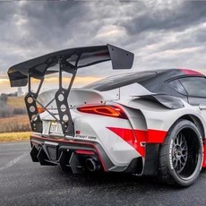 兩廂通用碳纖維尾翼 WRC跑車定風翼 汽車改裝鴨尾翼, 兩廂通用尾翼大尾翼wrc尾翼跑車尾翼碳纖