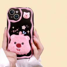 팔걸이 등받이 쇼파 등 허리 인테리어 받침대 베개, 1개, D. 입체 인형-클래식 블랙-수제 23 봉제 비버-단품