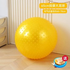 어린이 감각을 위한 볼풀 공, 그레이드 드래곤 볼 (노란색 65cm)
