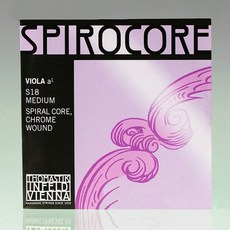 Thomastik SPIROCORE S23 미디엄 비올라 현 오스트리아 제조 풀 세트 볼 엔드 C 포함