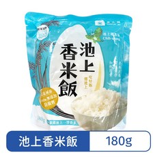 池上鄉農會 池上香米飯 高溫滅菌 即食, 1個, 香米飯180g【1包】
