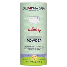 California Baby 카밍 오가닉 파우더 프렌치 라벤더, 71g, 1개