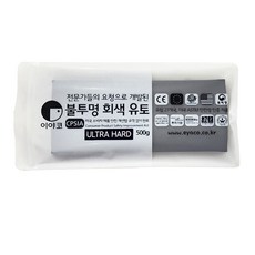 이야코 불투명 회색유토 500g 울트라하드타입, 1개