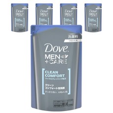 도브 맨 클린 컴포트 펌프형 세안제 리필용, 5개, 110ml