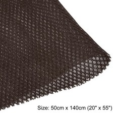 uxcell 오렌지 스피커 메쉬 그릴 크로스 (지팡이 웨빙 아님) 스테레오 박스 패브릭 방진 50cm x 20 인치 55, 01 20" x 55", 09 베이지