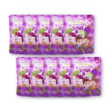 유산균이 좋아하는 프리바이오틱 젤리 포도맛 10개, 1개, 600g