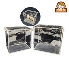 컨츄리펫 햄스터 디깅박스 S 관찰존 코코피트존 화장실, 1개