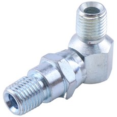 SUKATC 1/4 90도 유압 호스 회전 엘보우 21855 마이어 스노우 플로우 블레이드 SAM 1304055 NLP SNP6155와 호환됩니다, 1개