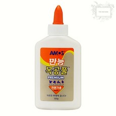 아모스 만능 목공풀 120g 접착제 공예용 1개입, 1