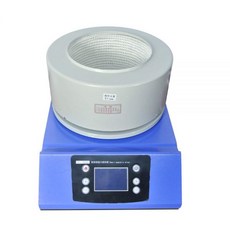 자기 교반기가 장착된 HNZXIB 히팅 맨틀 380°C716 ℉ 10L 디지털 온도 조절 실험실 히팅 맨틀 ±1°C 온도 조절 실험실 증류액 가열용 1800RPM 교반기, ZNCL-T-2L