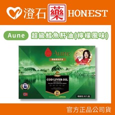 Aune 睦樂 北極鱈魚肝油 檸檬風味 250ml 5ml/30包/盒, 1個, 5ml 30包/盒
