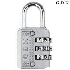 GD25 번호 다이얼 비밀번호변경 자물쇠 열쇠