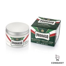 CONQUEST Proraso 義大利 Pre Shaving Cream 薄荷鬍鬚軟化膏 刮鬍前軟化鬍鬚，減少刮傷, 1ml, 1個
