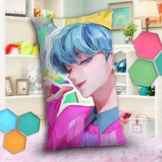 케이팝 데몬헌터스 쿠션 베개 루미 미라 조이 캐릭터 인테리어 굿즈, 33