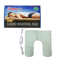 SUMO 舒摩 電熱墊 溫和熱敷舒緩疲勞 多段溫度調節 安全材質, 20x20吋