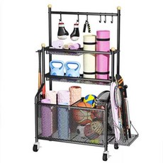 운동기구 보관함 다용도 수납 체육 기구 장비 스포츠 홈트 소품 헬스용품, 1개