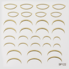 로모네일 데코스티커 113종 모음 셀프네일아트재료 네일데칼, 로모데코 SP122, 1개