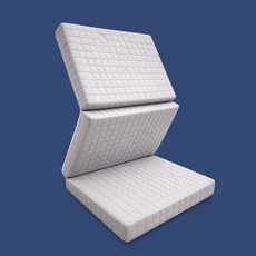 허리환자 3단 접이식 매트리스 허리에좋은 침대 토퍼 바닥 수면 매트 MS / SS / Q