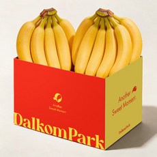 달콤파크 라이트슈가 바나나 3개입 3.6kg 내외, 3개