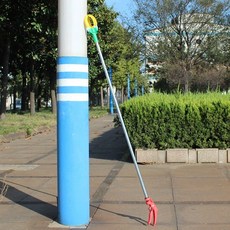 장대 전구 교환 기구 셀프, 길이 1.5m 두꺼운 단일절단 과일따개, 1개