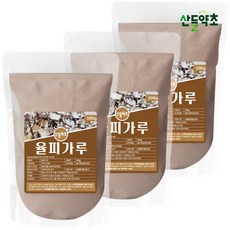 산들약초 국산 율피가루 밤속껍질가루 밤껍질가루 율피가루팩, 3개, 300g