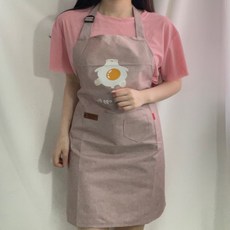 글라운더 물안튀는 방수 앞치마, 1개, 핑크