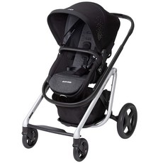 Maxi-COSI 라일라 모듈형 올인원 유모차 노마드 블랙 원 사이즈(CV324ETK), Nomad Black, Stroller